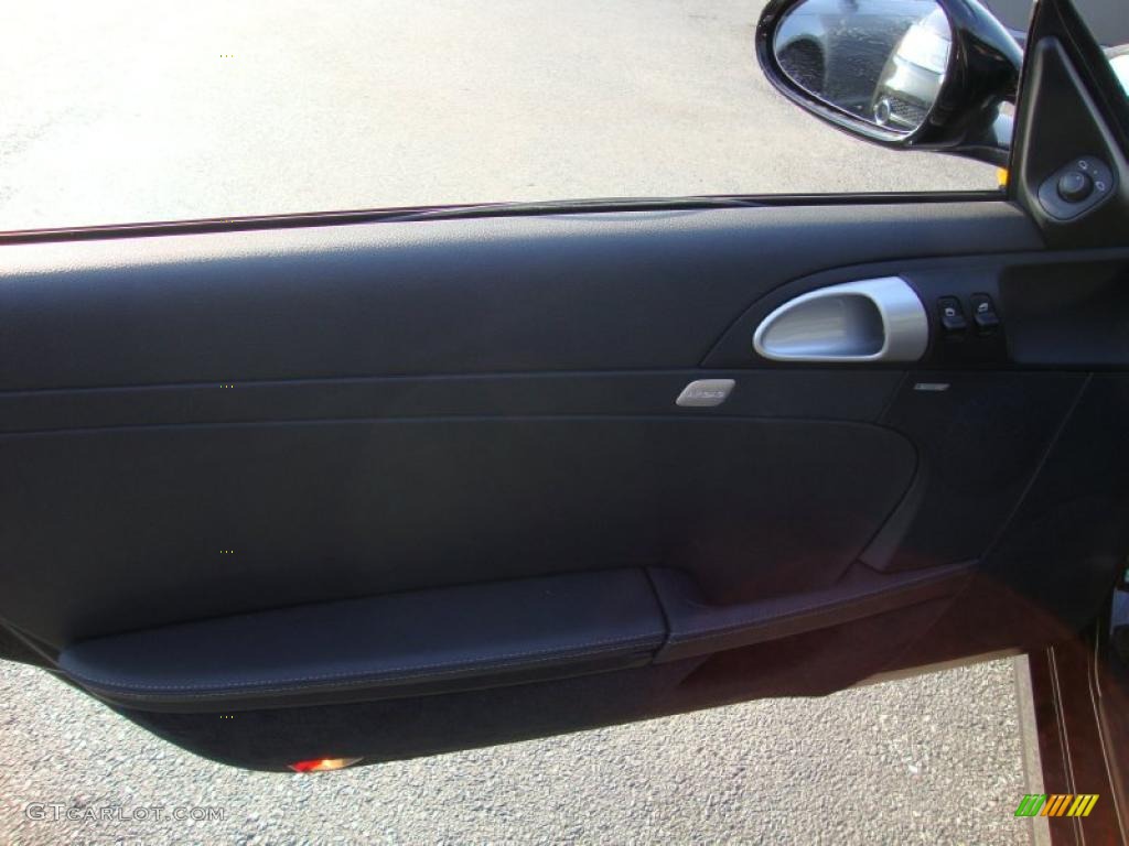 2010 Porsche Cayman S Black Door Panel Photo #40362985