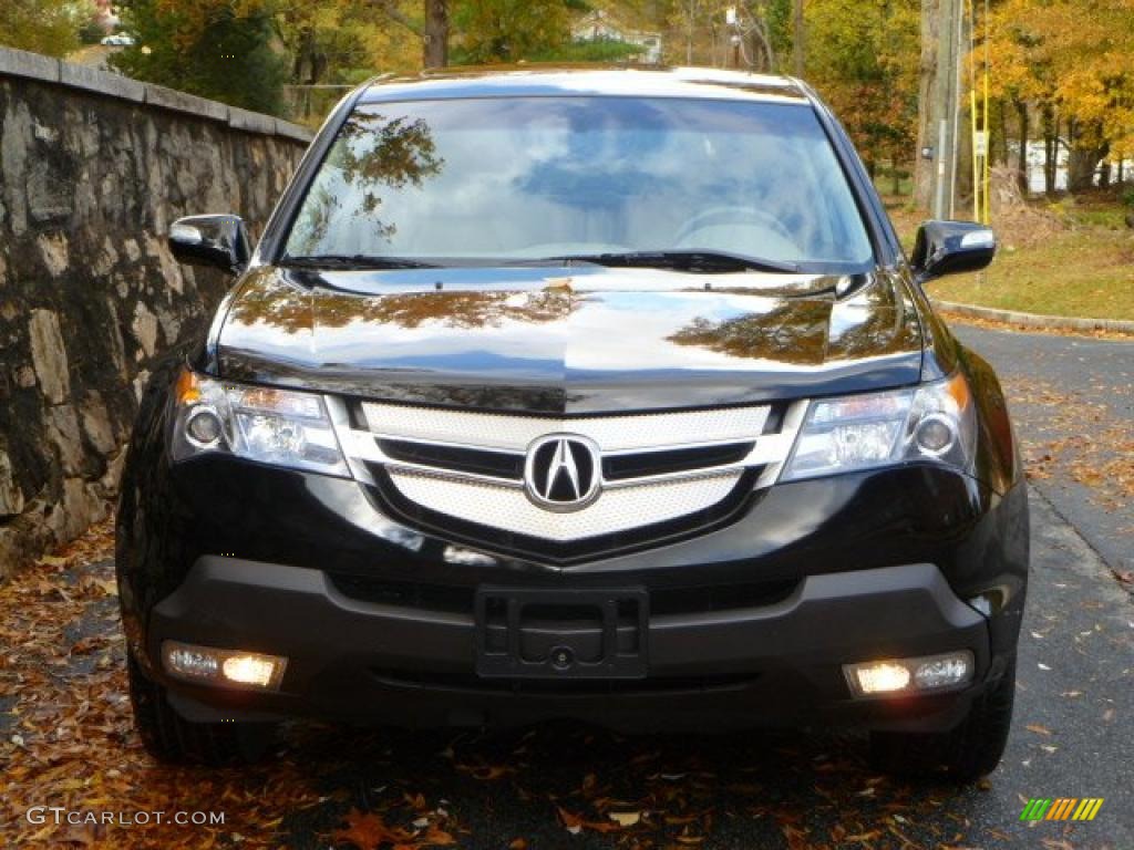 2007 MDX  - Formal Black Pearl / Taupe photo #3