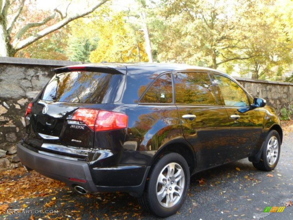 2007 MDX  - Formal Black Pearl / Taupe photo #10