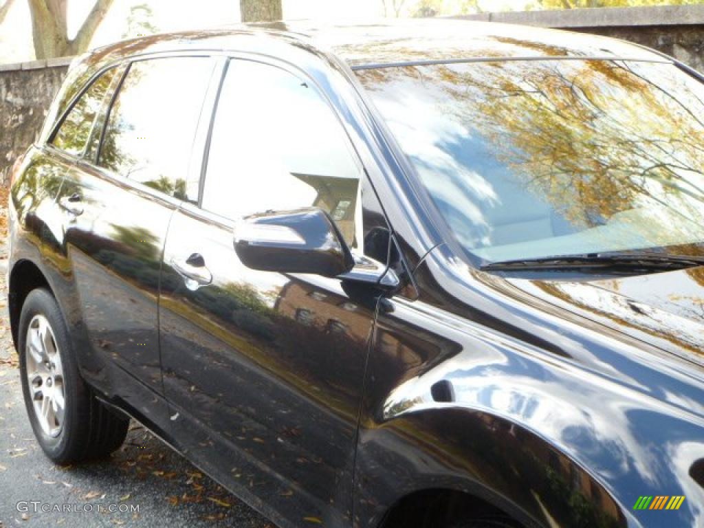 2007 MDX  - Formal Black Pearl / Taupe photo #12