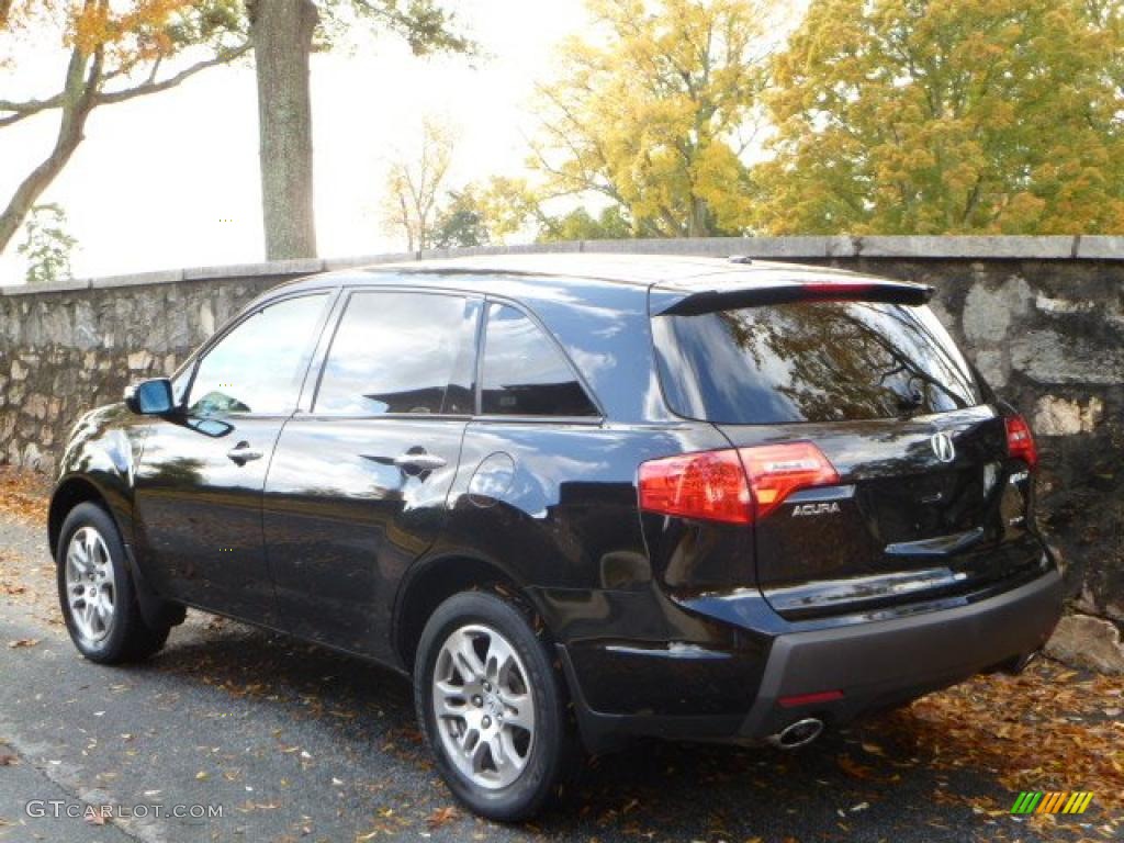 2007 MDX  - Formal Black Pearl / Taupe photo #14