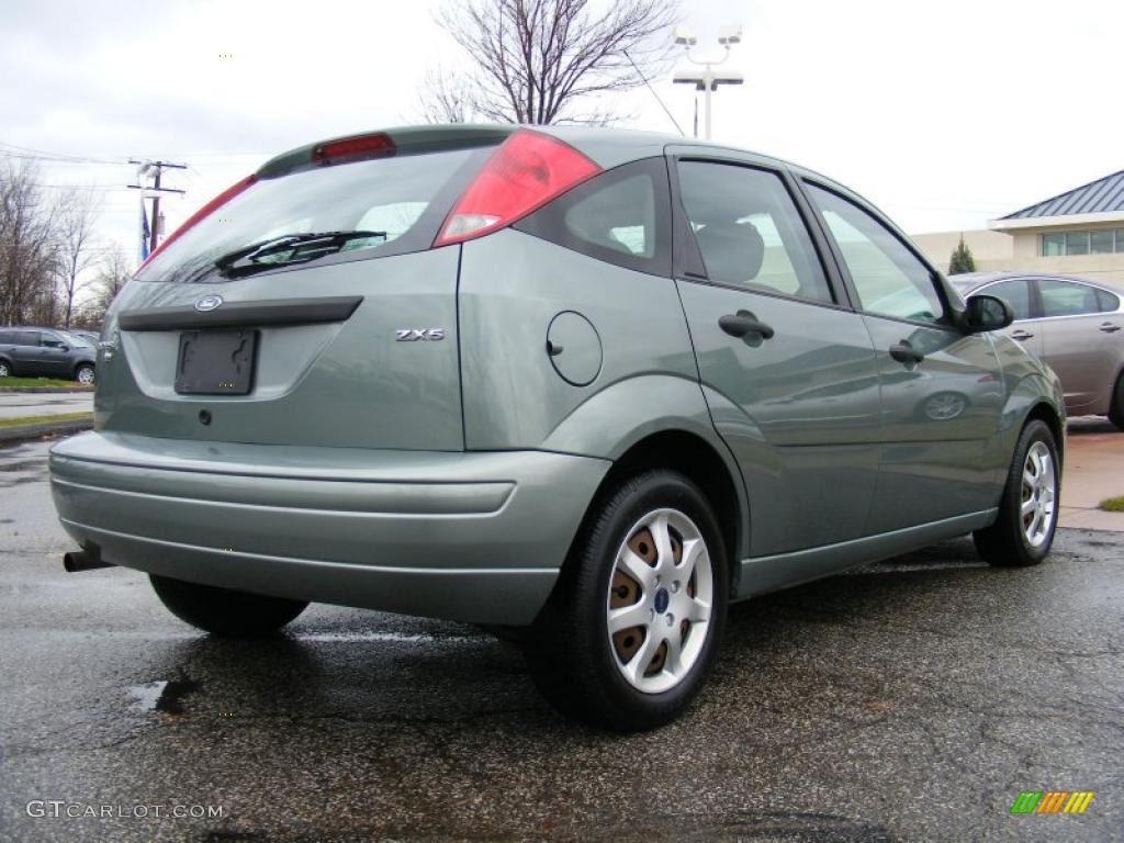 2005 Focus ZX5 SE Hatchback - Light Tundra Metallic / Dark Flint/Light Flint photo #5