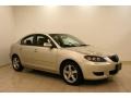 2004 Shimmering Sand Mica Mazda MAZDA3 i Sedan #40353591