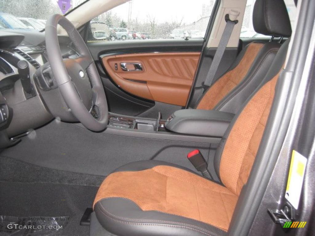 Charcoal Black/Umber Brown Interior 2011 Ford Taurus SHO AWD Photo #40367389