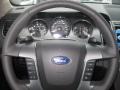 Charcoal Black/Umber Brown 2011 Ford Taurus SHO AWD Steering Wheel