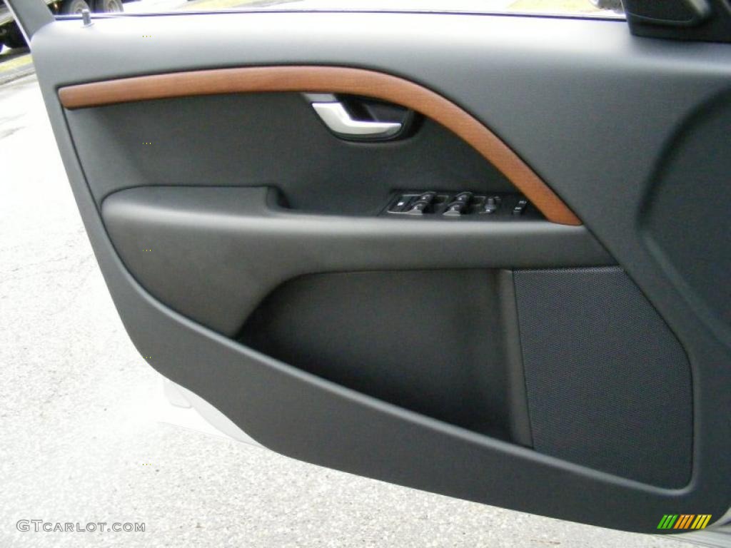 2009 Volvo S80 3.2 Anthracite Black Door Panel Photo #40367965