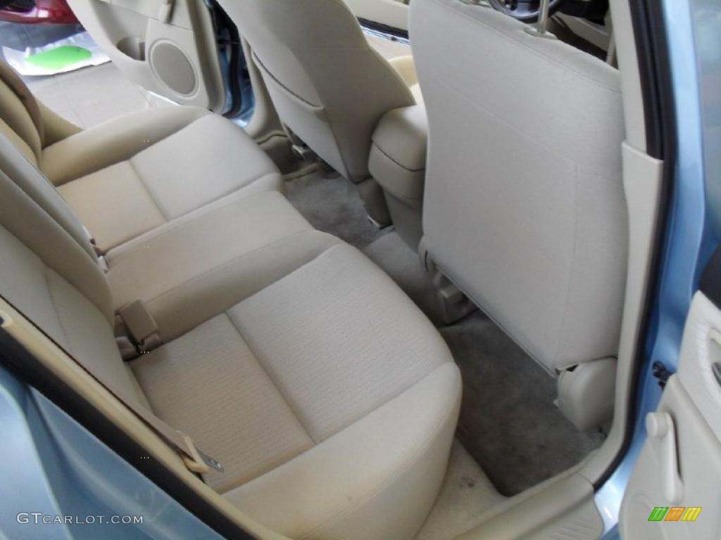 2007 MAZDA3 i Sedan - Ice Blue Metallic / Beige photo #19