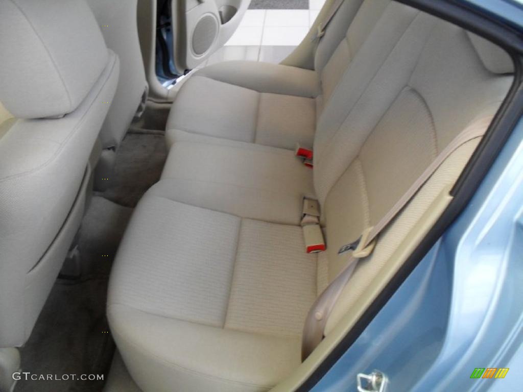 2007 MAZDA3 i Sedan - Ice Blue Metallic / Beige photo #20