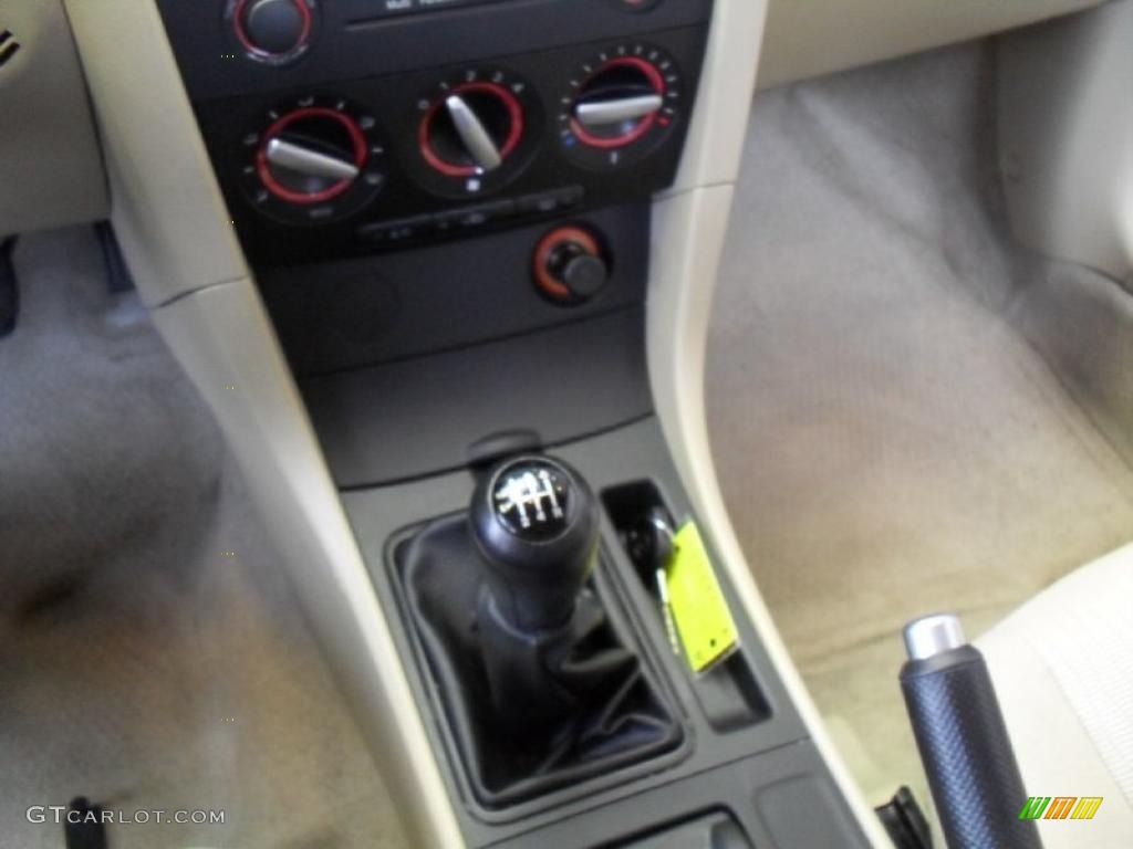 2007 MAZDA3 i Sedan - Ice Blue Metallic / Beige photo #22