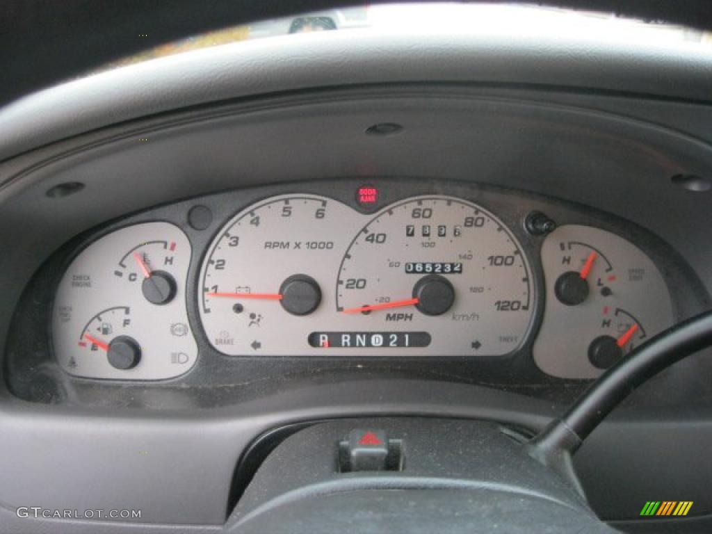 2003 Ford Ranger XLT Regular Cab Gauges Photo #40369625