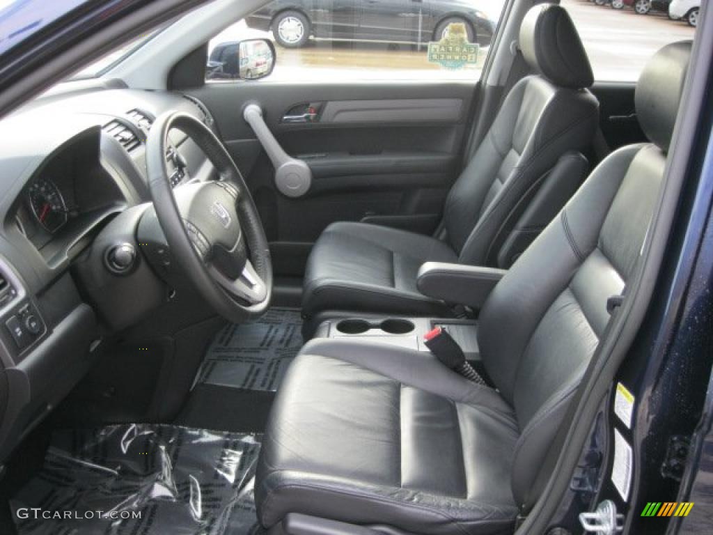 2007 CR-V EX-L 4WD - Royal Blue Pearl / Black photo #16
