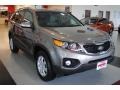 2011 Titanium Silver Kia Sorento LX  photo #10