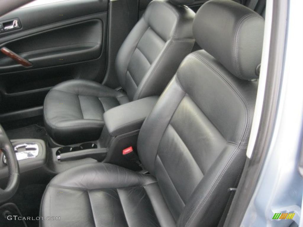Black Interior 2003 Volkswagen Passat GLX Wagon Photo #40371037
