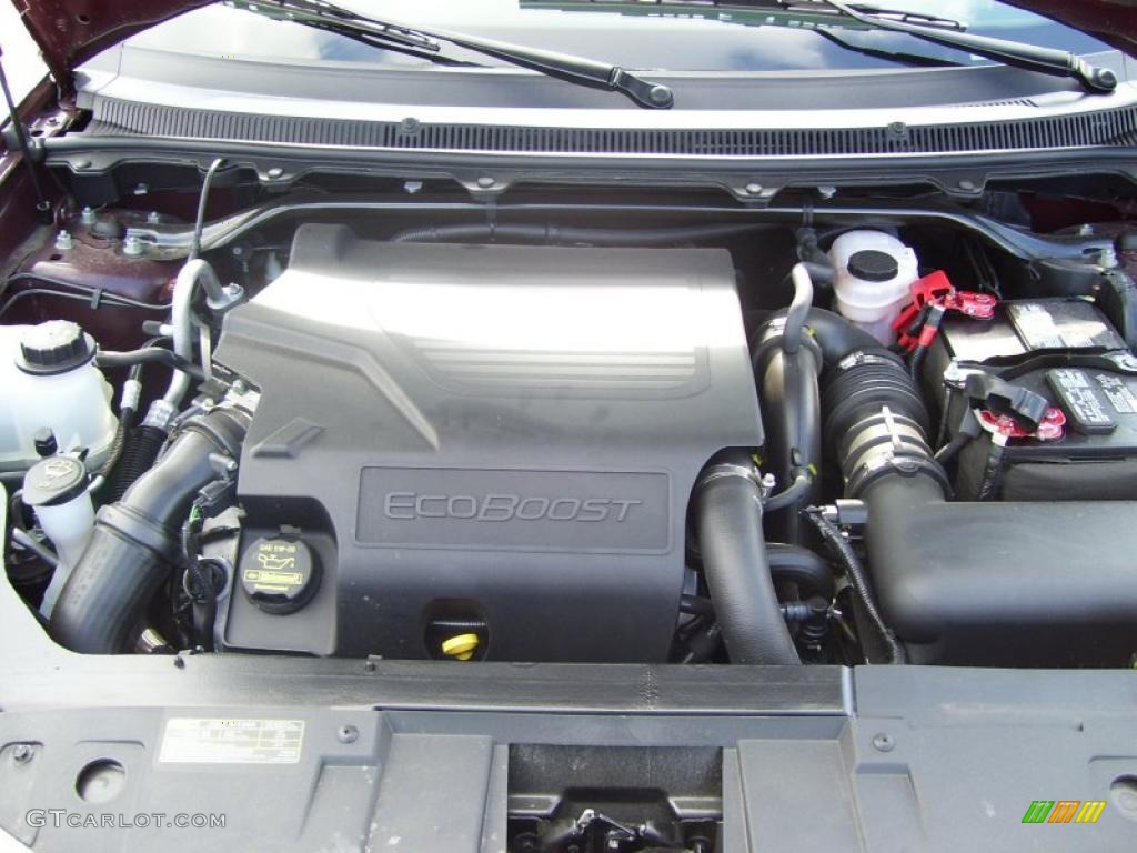 2010 Ford Flex Limited EcoBoost AWD 3.5 Liter GTDI EcoBoost Twin-Turbocharged DOHC 24-Valve VVT V6 Engine Photo #40371241