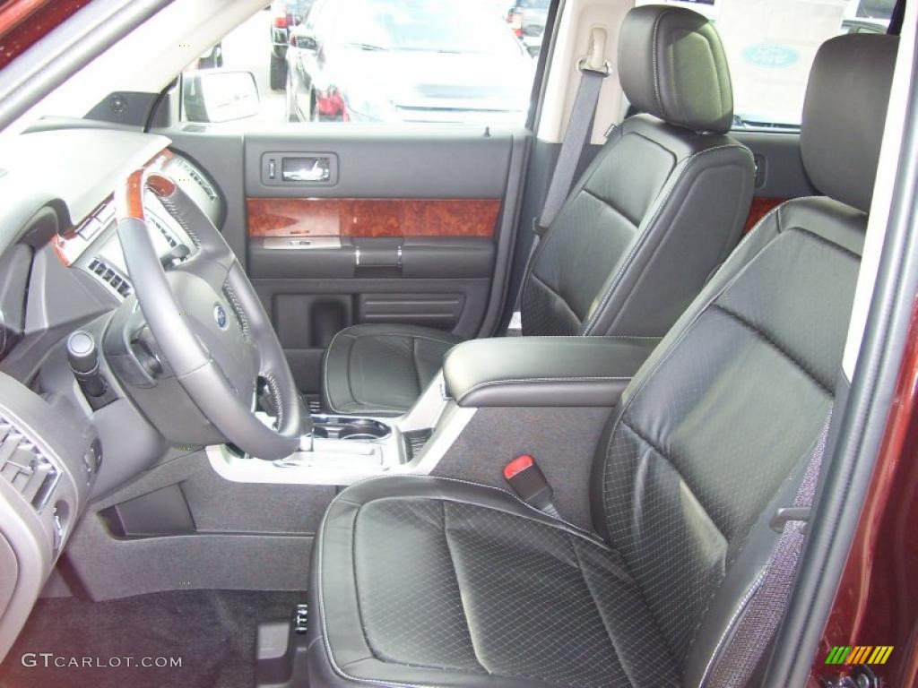 Charcoal Black Interior 2010 Ford Flex Limited EcoBoost AWD Photo #40371357