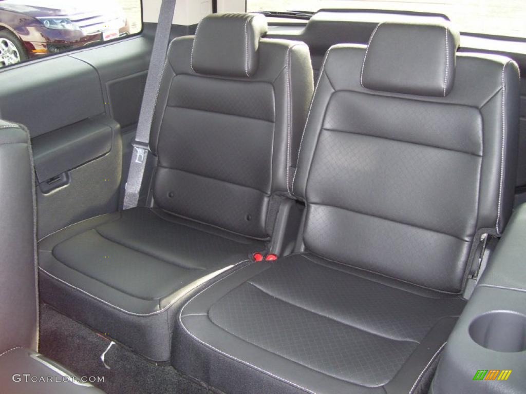 Charcoal Black Interior 2010 Ford Flex Limited EcoBoost AWD Photo #40371433
