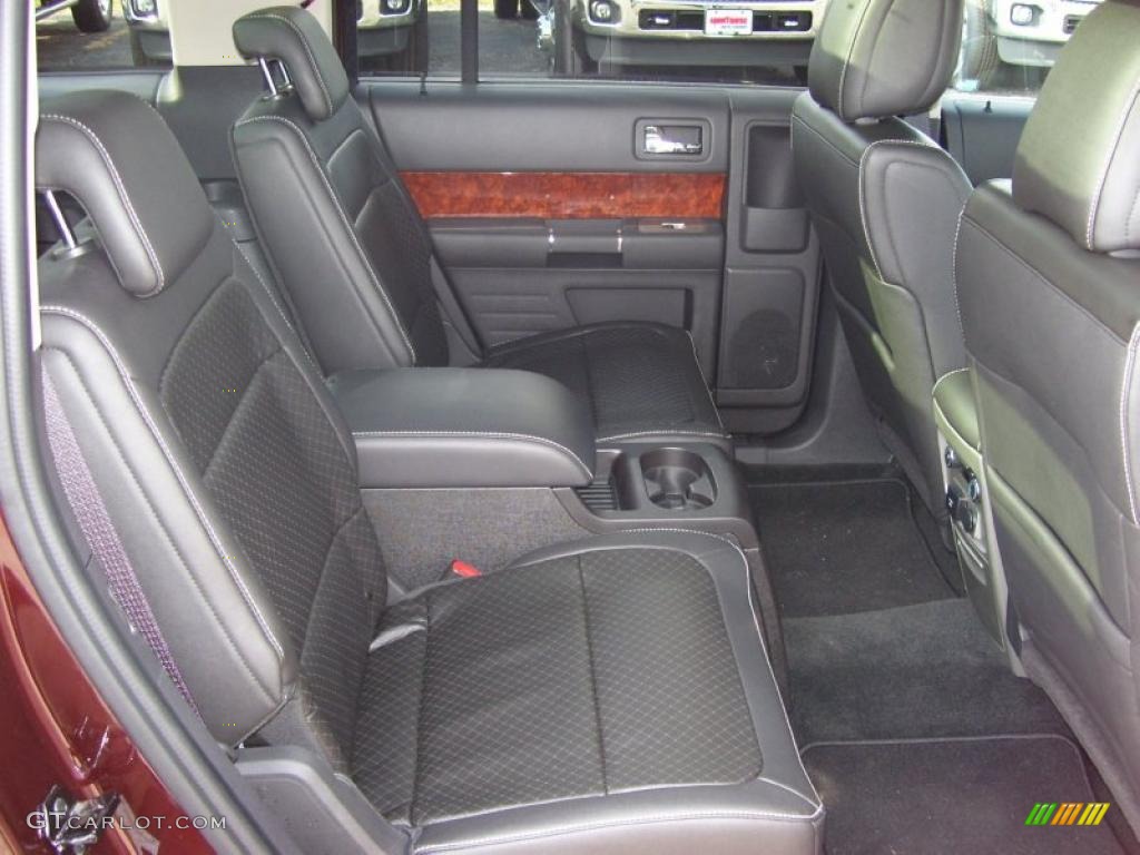 Charcoal Black Interior 2010 Ford Flex Limited EcoBoost AWD Photo #40371485