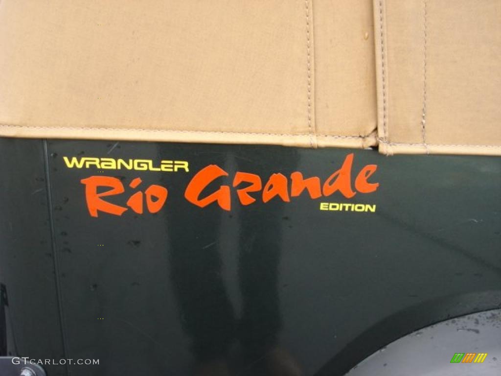 1995 Jeep Wrangler Rio Grande 4x4 Marks and Logos Photo #40372197
