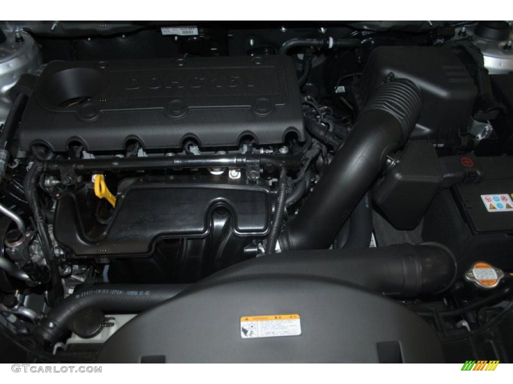 2011 Kia Forte SX 2.4 Liter DOHC 16-Valve CVVT 4 Cylinder Engine Photo #40372249