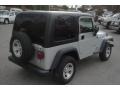 2004 Bright Silver Metallic Jeep Wrangler X 4x4  photo #3