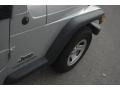 2004 Bright Silver Metallic Jeep Wrangler X 4x4  photo #10