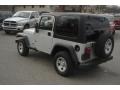 2004 Bright Silver Metallic Jeep Wrangler X 4x4  photo #22