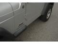 2004 Bright Silver Metallic Jeep Wrangler X 4x4  photo #23