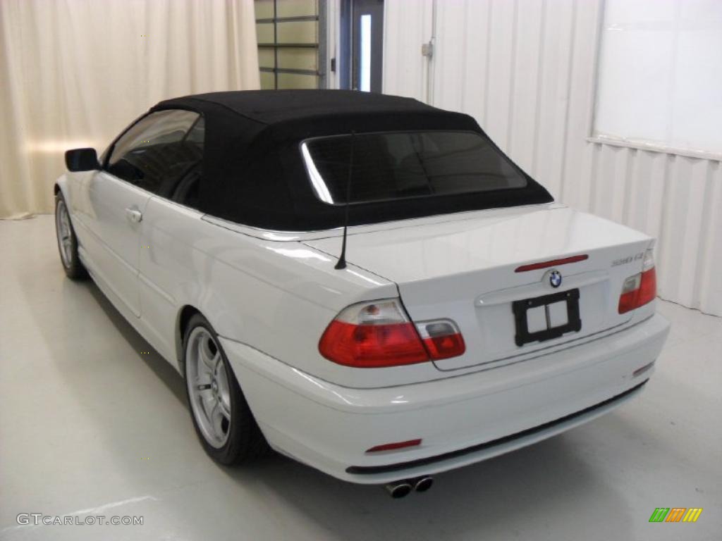 2002 3 Series 330i Convertible - Alpine White / Grey photo #2