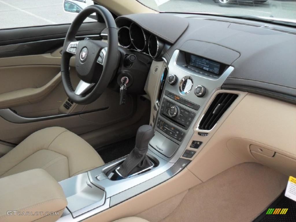 Cashmere/Cocoa Interior 2011 Cadillac CTS 3.6 Sedan Photo #40375121