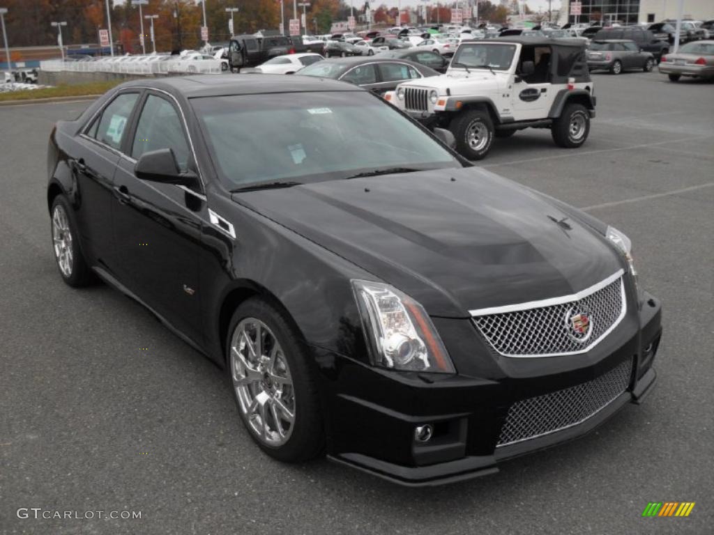 Black Raven 2011 Cadillac CTS -V Sedan Exterior Photo #40376081