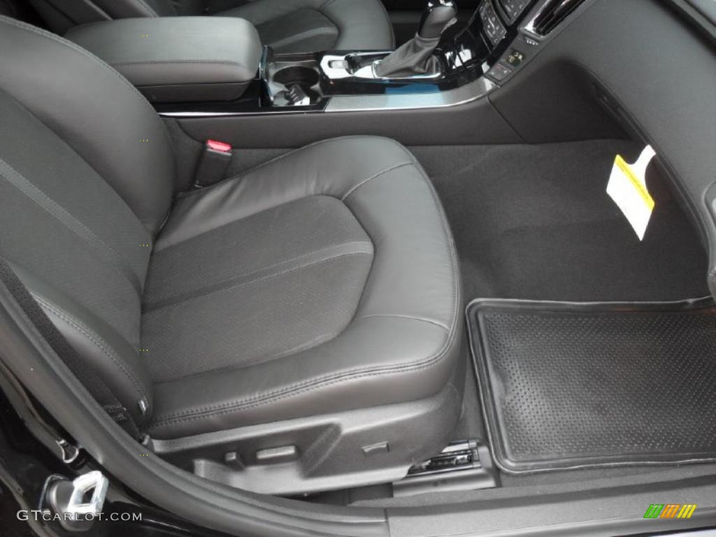 Ebony Interior 2011 Cadillac CTS -V Sedan Photo #40376309