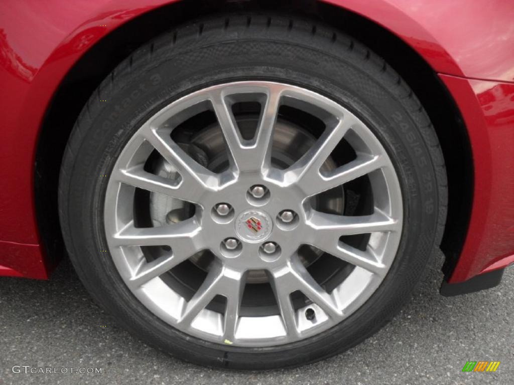 2011 Cadillac CTS Coupe Wheel Photo #40376773