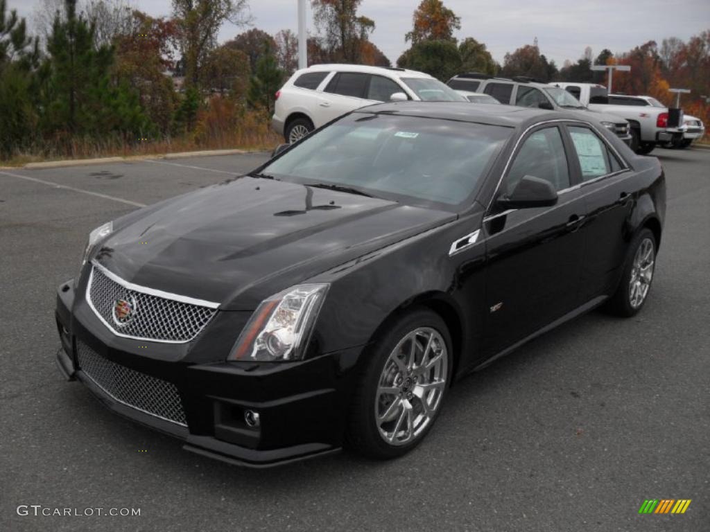 Black Raven 2011 Cadillac CTS -V Sedan Exterior Photo #40376825
