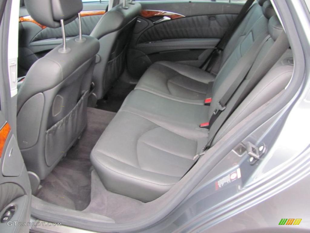 Charcoal Interior 2006 Mercedes-Benz E 500 4Matic Wagon Photo #40377045