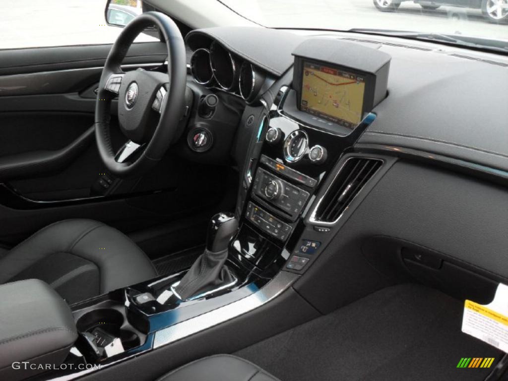 2011 Cadillac CTS -V Sedan Ebony Dashboard Photo #40377125