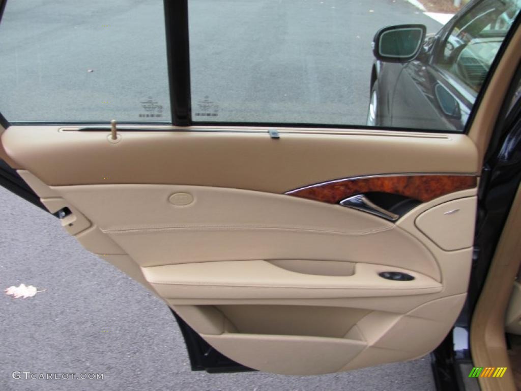 2008 Mercedes-Benz E 350 4Matic Wagon Cashmere Door Panel Photo #40377389