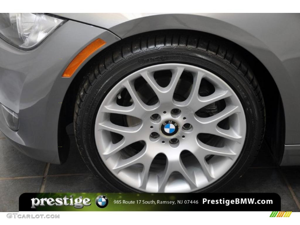 2007 3 Series 328i Coupe - Space Gray Metallic / Black photo #6