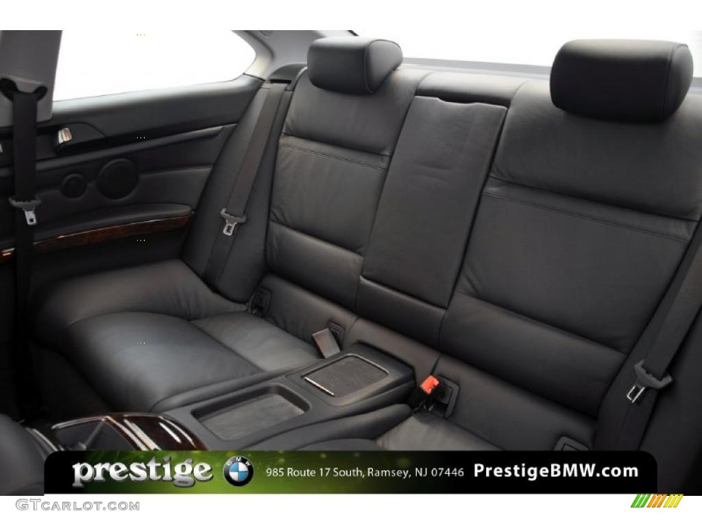 2007 3 Series 328i Coupe - Space Gray Metallic / Black photo #10