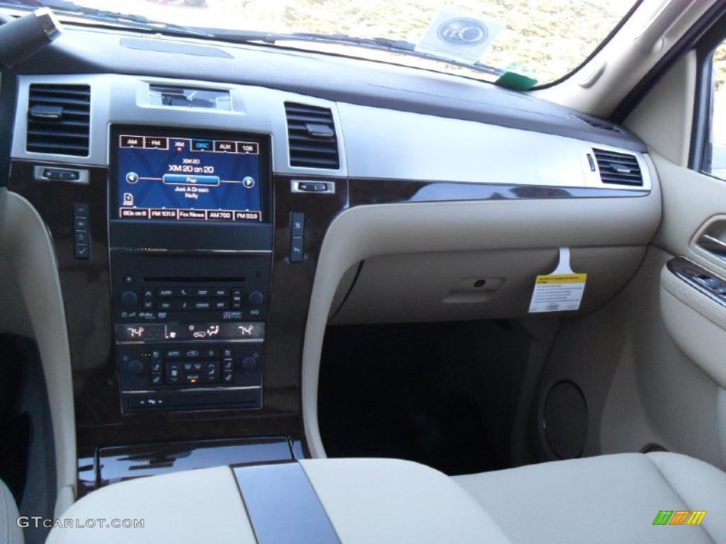 2011 Cadillac Escalade ESV Luxury AWD Cashmere/Cocoa Dashboard Photo #40379197