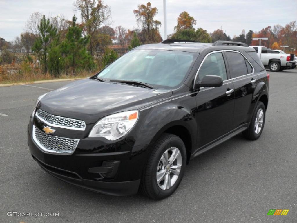 Black 2011 Chevrolet Equinox LT Exterior Photo #40379373