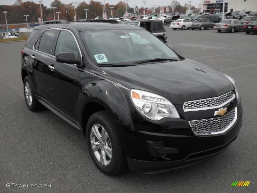 Black 2011 Chevrolet Equinox LT Exterior Photo #40379441