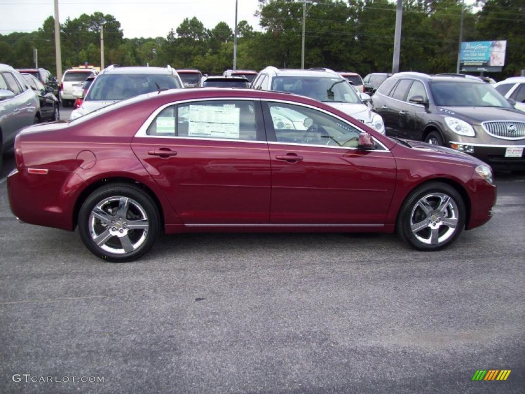 Red Jewel Tintcoat 2011 Chevrolet Malibu LT Exterior Photo #40380361