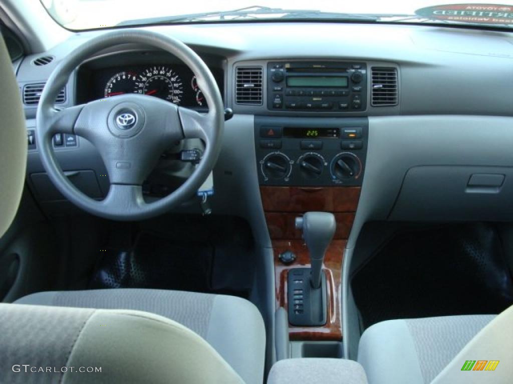 2008 Corolla LE - Barcelona Red / Stone photo #9