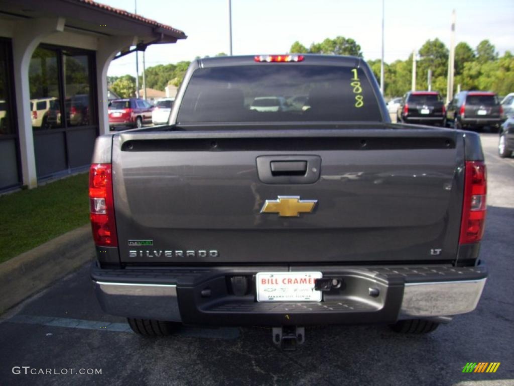 2011 Silverado 1500 LT Crew Cab - Taupe Gray Metallic / Ebony photo #2