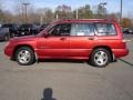 2002 Sedona Red Pearl Subaru Forester 2.5 S  photo #9