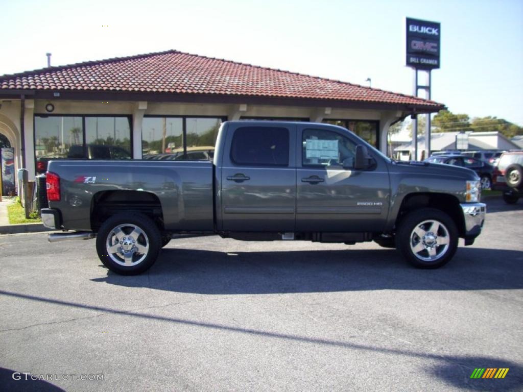 Steel Green Metallic Chevrolet Silverado 2500HD