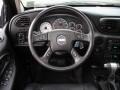 Ebony 2008 Chevrolet TrailBlazer SS 4x4 Steering Wheel