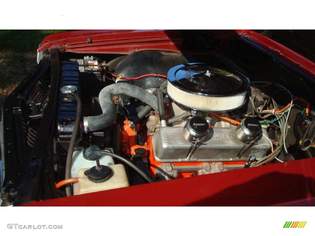 1965 Chevrolet El Camino Standard El Camino Model Engine Photos