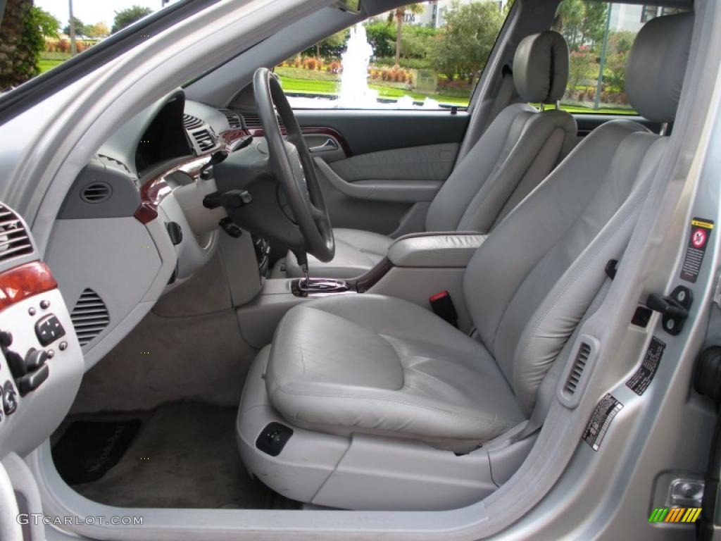 Ash Interior 2001 Mercedes-Benz S 500 Sedan Photo #40383685