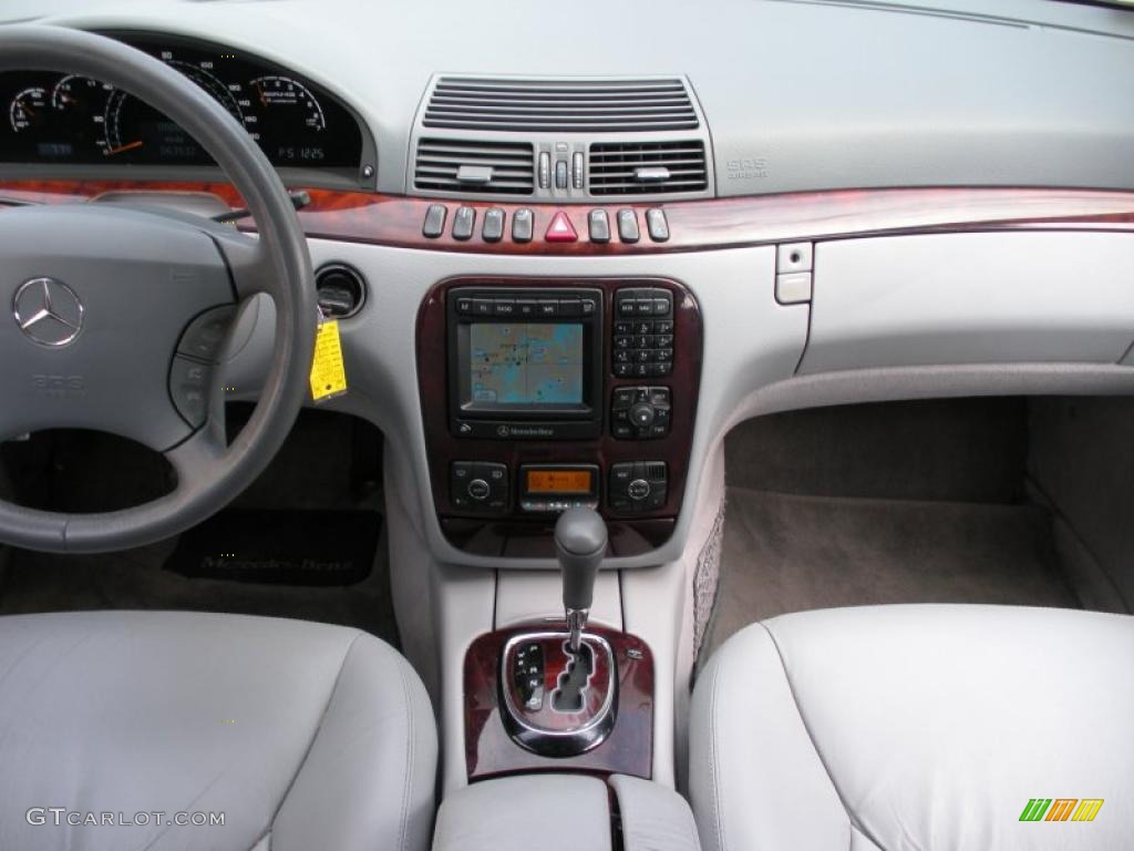 2001 Mercedes-Benz S 500 Sedan Ash Dashboard Photo #40383777
